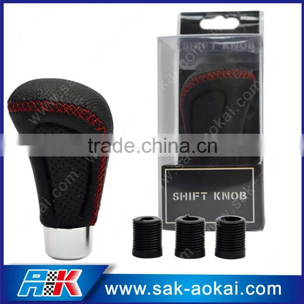 Leather Unique Gear Shift Knob Universal Using photo-2