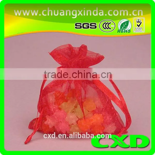 15*20cm Organza Bags Large Hot Sale 100pcs/lot Deep Red Organza Bags 20x30cm Jewelry Gift Packagorganza Bags/pouch for Ornaments Supplier's Choice photo-2
