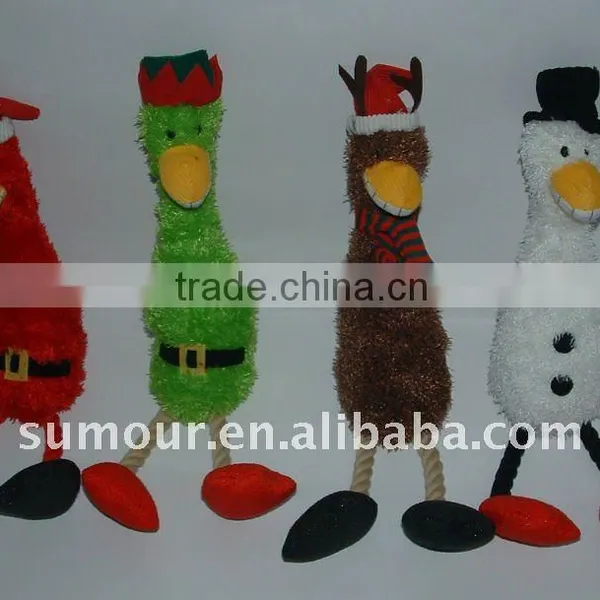 Plush Pet Toys of Animal Shape, Stuffed Pet Toy for Dog, Soft Pet Toy for Animal With Squeaker
