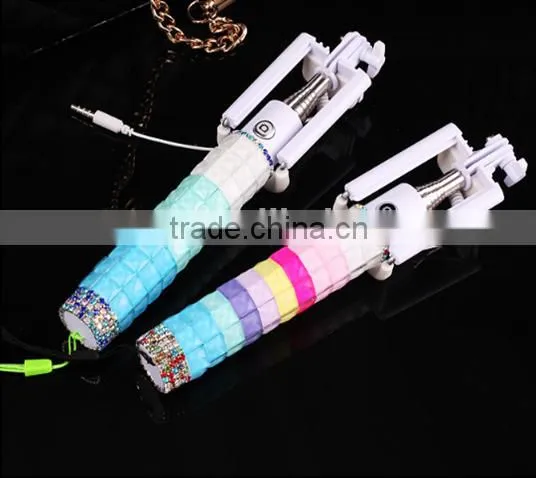 Foldable Pocket Size Selfie Stick Handheld Monopod Selfie Stick photo-6