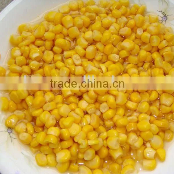 Canned Whole Kernel Sweet Corn DOMEE Brand Yellow Corn