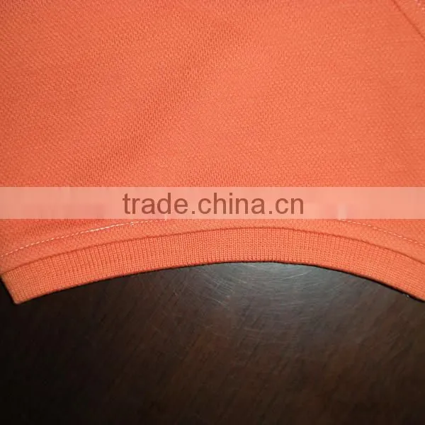 2015 Pure Cotton Garment Dye Polo Shirts With Garment Wash Result photo-4