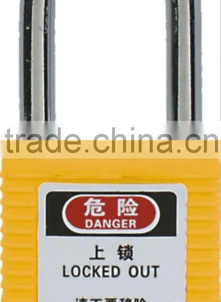 Steel Padlocks With Keys Steel Cable Padlock Waterproof Steel Lockout photo-4