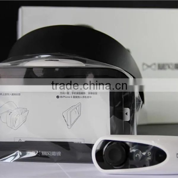 Baofeng 4.0Virtual Reality 3D Glasses a Black Helmet VR Goggles for 4.7-5.5 Inch Smartphones With Remote Control photo-6