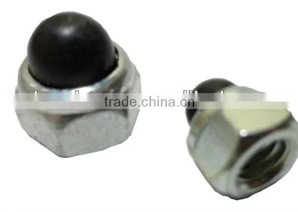 Steel cap nuts