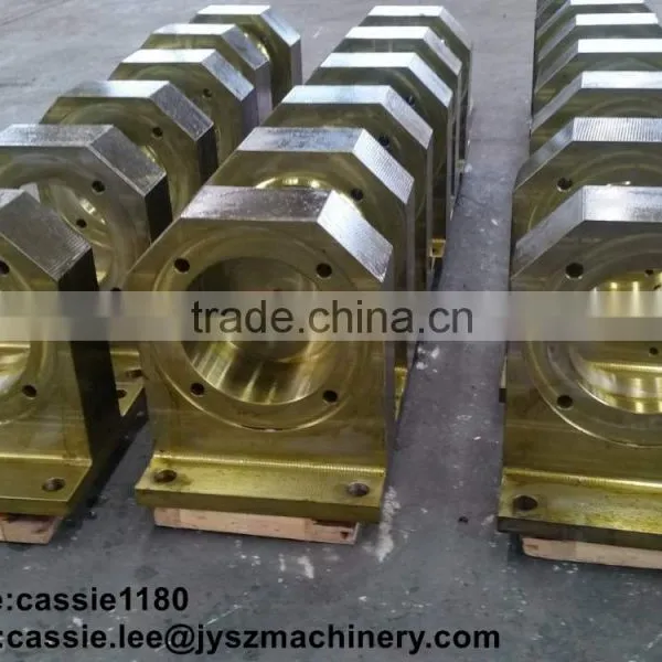 bearing seat for hot strip mill rolling mill