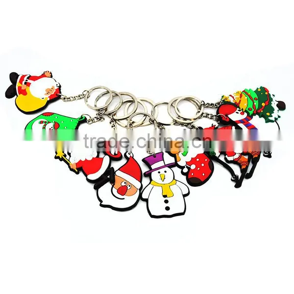 PVC Christmas Key Chain/Christmas Tree Key Chain/Santa Claus Key Chain photo-6