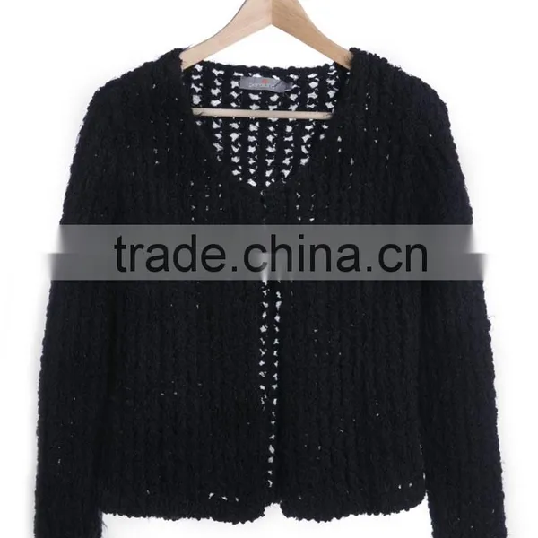 Ladies Soft Winter Short Cardigan Turkish Knitwear Supplier in Turkey Ladies Women Sweater Pullover Dress Manufacturer in Turkey photo-4