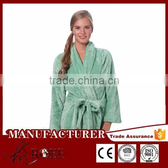 2016 Wholesale Design and Color is Diversiform Soft Bathrobe photo-5