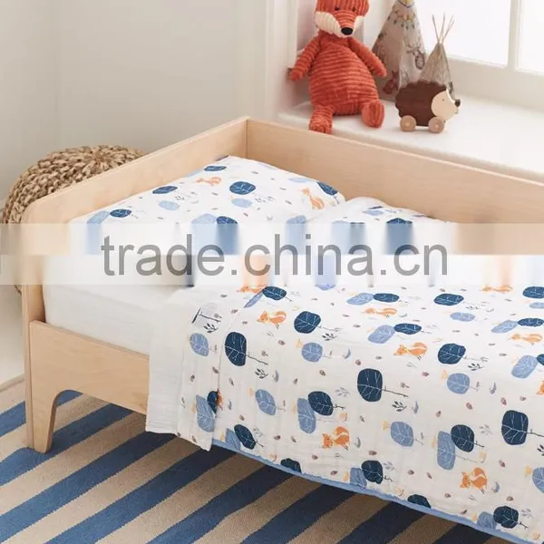 Hot Sell Baby Bedding Set, 100% Bamboo Muslin Baby Bedding Set photo-4