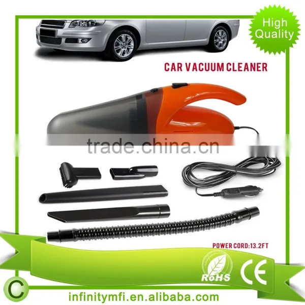 Car Vacuum Cleaner 12-Volt Power 35W Handheld Car Vacuum Cleaner Put One Long Vacuum Mouth To Vacuum photo-2