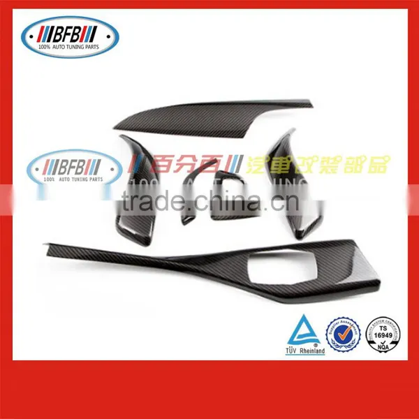 Auto Interior Carbon FOR BMW 2 Series F22 2014 2015 Dashboard Cover Trims Right Side photo-3