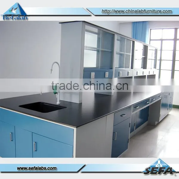 Modular Laboratory Furniture Floor Mounted Full Steel Workbench photo-3