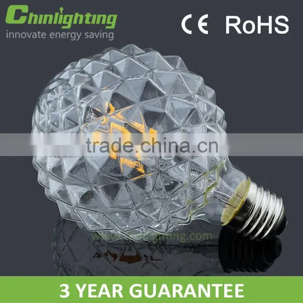 DIY New Design Filament Cob B22 E26 E27 4w Led Filament Bulb photo-4