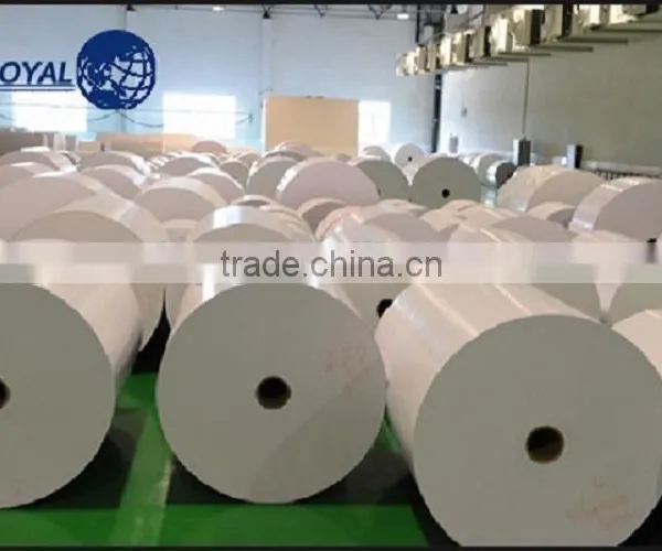 High Quality C2S Two Sides Coated Art Paper Roll 148gsm photo-3