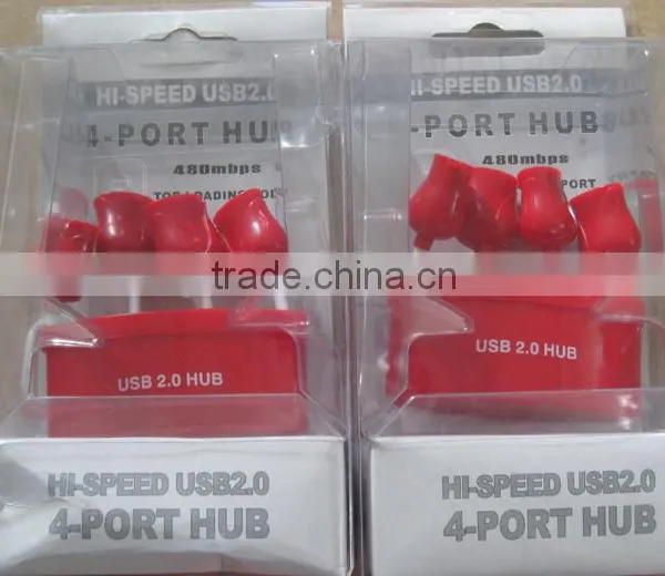 Popular 4 Port Usb Hub With Romantic Rose Makeup photo-2