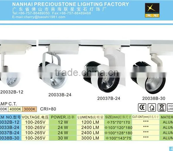 3 Years Warranty High Power Cob Led Ceiling Light Flash Track Led photo-2