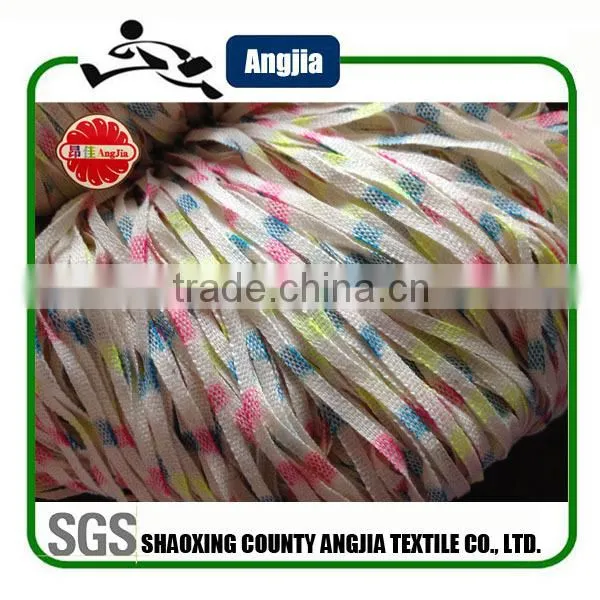 Blend Tape Yarn,70% Cotton 30% Polyester for Hand Knitting photo-2