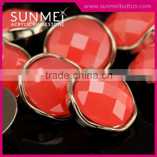 Wholesale Acrylic Beads Crystal Buttons for Sofa photo-6