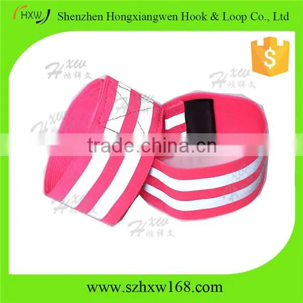 Sports Running Cycling Reflective Fabric Armband Elastic photo-3