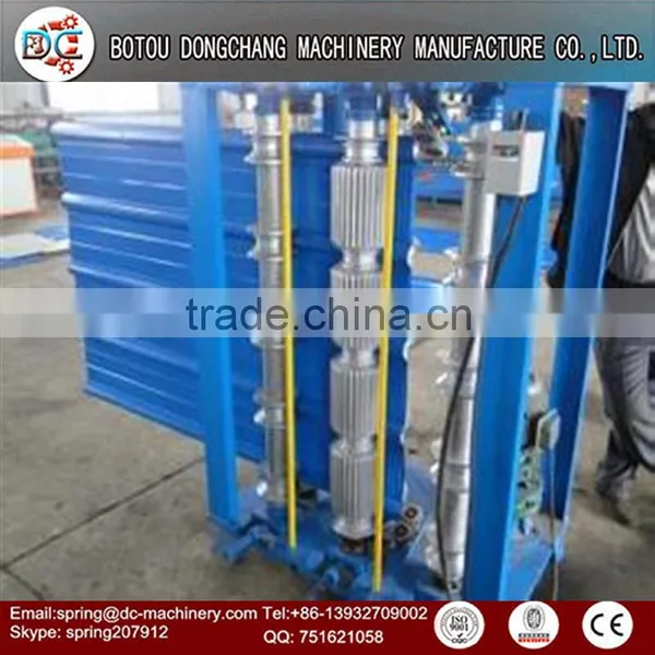 Arched Roof Building Curve Roof Metal Sheet Roll Forming Machine for Sale photo-6
