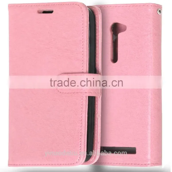 Mobile Phone PU Leather Flip Card-slot Case for ASUS Zenfone 2 ZE500CL 5.0 photo-4