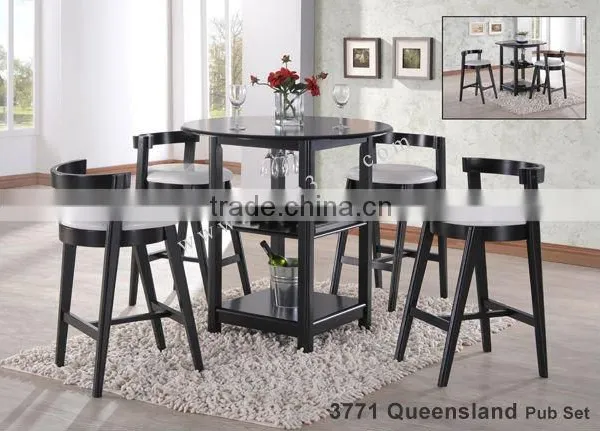 Furniture,table,chair,desk,Entertainment and Home Office,study Set,computer Table(Queensland Pub Set)
