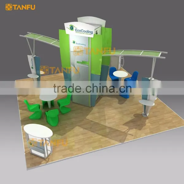TANFU 6x3 or 6m x 3m Aluminum Extrusion Trade Show Booth photo-4