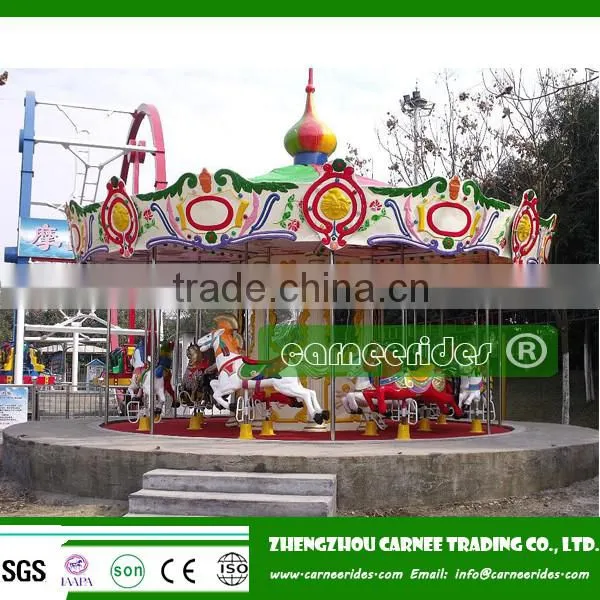 Fairground Hot Sale Electrical Equipment Merry go Round Rides for Kids! photo-6
