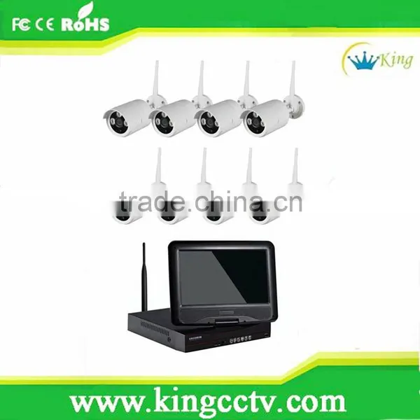 Plug and Play 8ch 10 Inch Screen 960p Wireless Nvr Kit