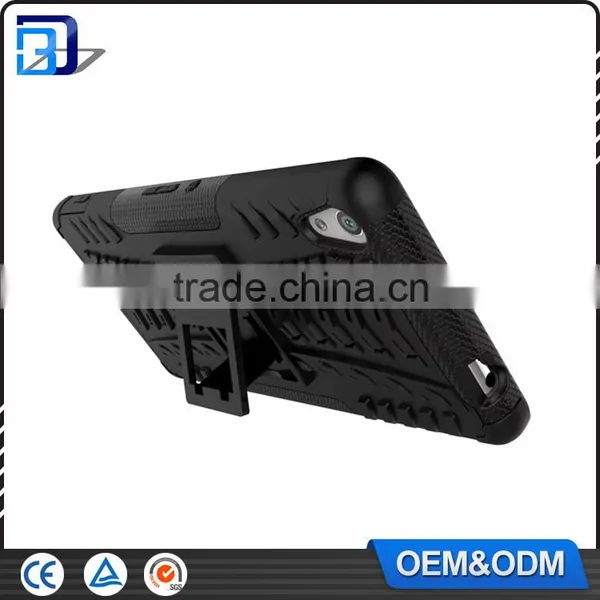 High Quality Thin Armor Shockproof Hybrid Rubber Hard Rugged Case For Sony Xperia XA Ultra C6 Back Cover Express China photo-5