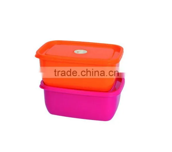 4Pcs High Quality Family Used Squareness Microwave Plastic Food Storage Container photo-6