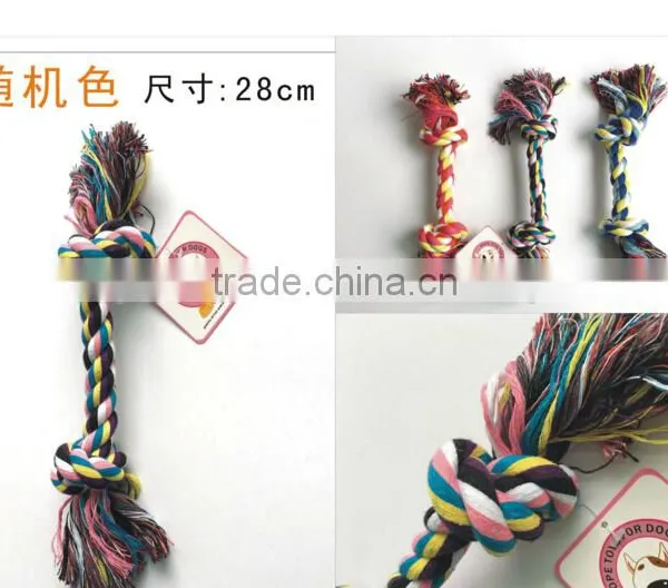 QQPET High Quality Pet Rope Toys Cotton Dog Chew Toys Hot Dog Toys photo-3