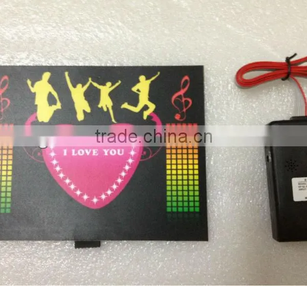 Popular el Panel / EL Equalizer Panel for Clothes