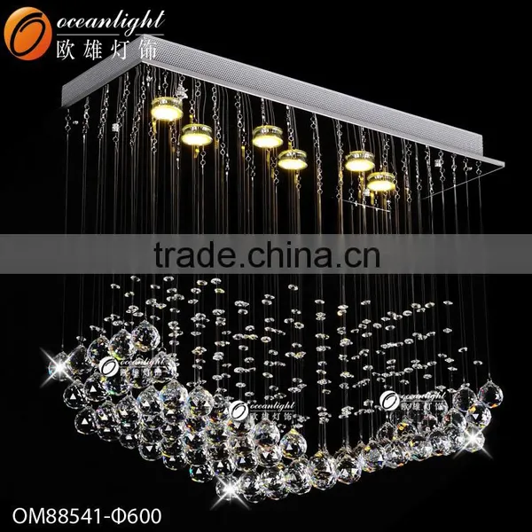 Lamparas Modernas Led Modern Led Lighting Modern Led Crystal Chandelier OM88544W photo-4