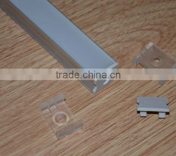 Surface Mounted 12.2mm Width Anodized Siliver Upvc Profile photo-6