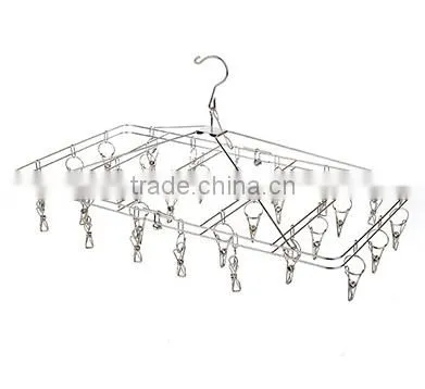 Stainless Steel Socks Clothes Hangers photo-4