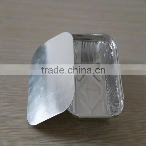 Mini Single Takeaway Aluminum Foil Contain With Lid photo-3
