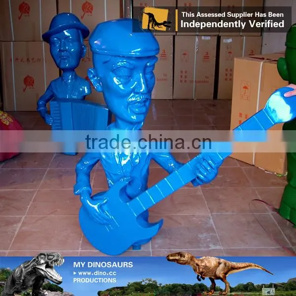 MY Dino-C098 Mini World Park Fiberglass Cartoon Character Statue photo-5