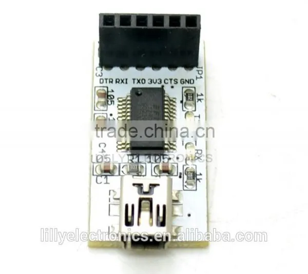 Breakout Board for FTDI FT232RL USB to TTL 5V/3.3V For ARDUINO photo-3