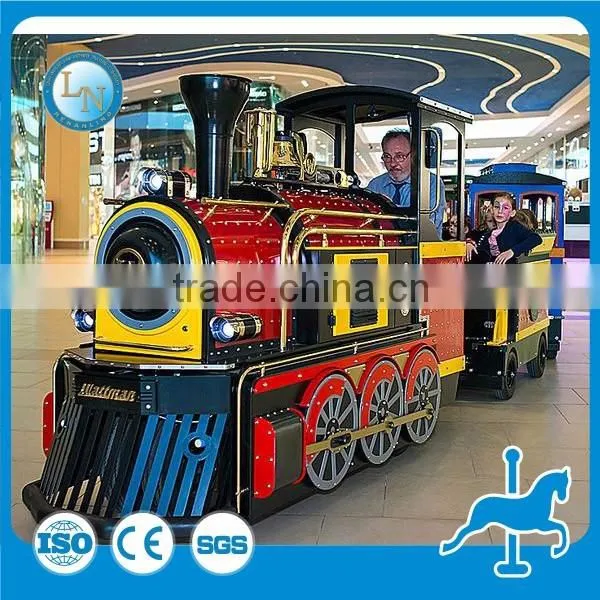 2016 Hot Sale High Quality 12v Mini Electric Trackless Mall Trains for Children photo-2