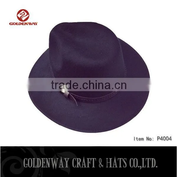 Elegant Black Felt Panama Hats for Sale photo-2