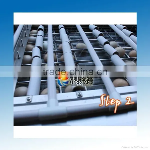 FT-200 High Capacity Boiled Chicken Hen Egg Shelling Breaking Peeling Machine photo-2