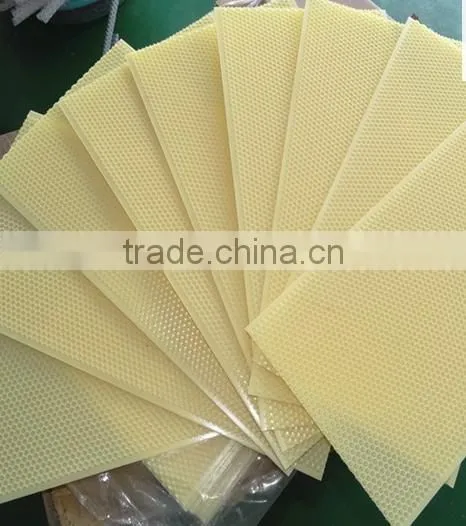 Black / Yellow / White Plastic Beeswax Foundation Sheet Price photo-4