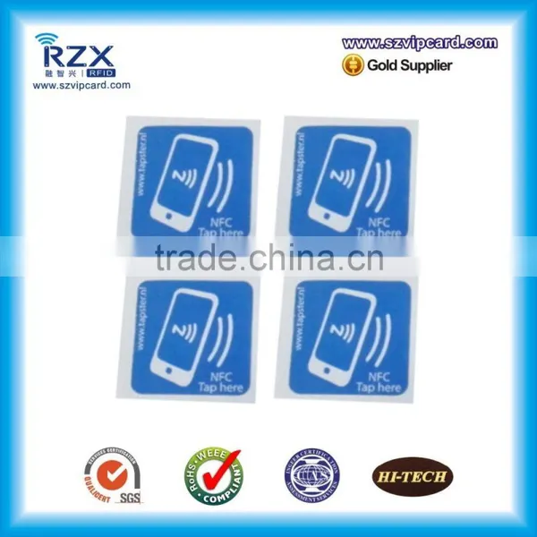 Custom Printing 13.56Mhz Rfid NFC Tag With Adhesive Label photo-3