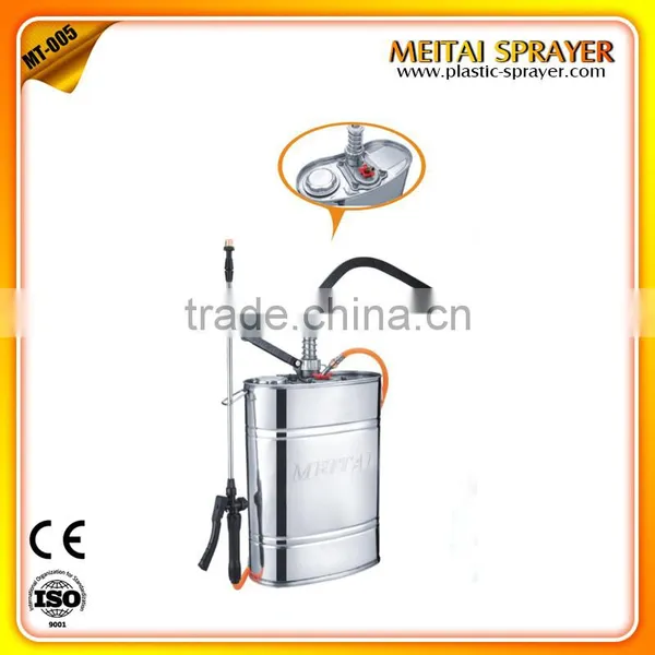 16L Knapsack Stainless Steel Herbicide Sprayer for Agriculture