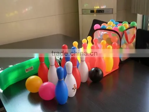 Bowling Set, Junior Adjustable Hoop Set, Junior Sports Adjustable Hoop Set photo-4