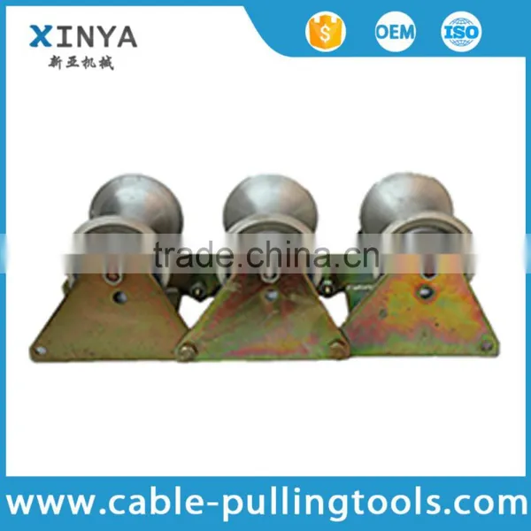 Three-wheel Cable Pulley Wheels, Cable Roller photo-2