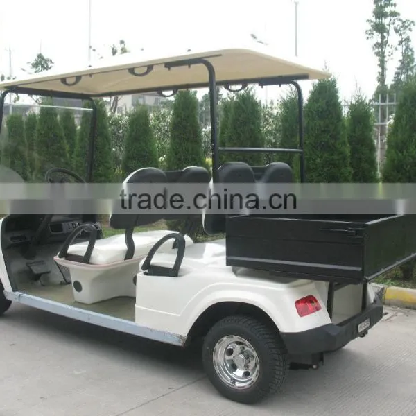 Street Legal 2 Electric Golf Cart With Cargo Box, CE Approved, EG2048H EEC photo-2