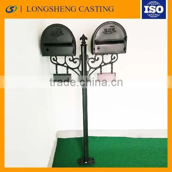 Antique Outdoor Cast Aluminum Mailbox for Apartment Residence / Apartment Building Mailbox photo-3